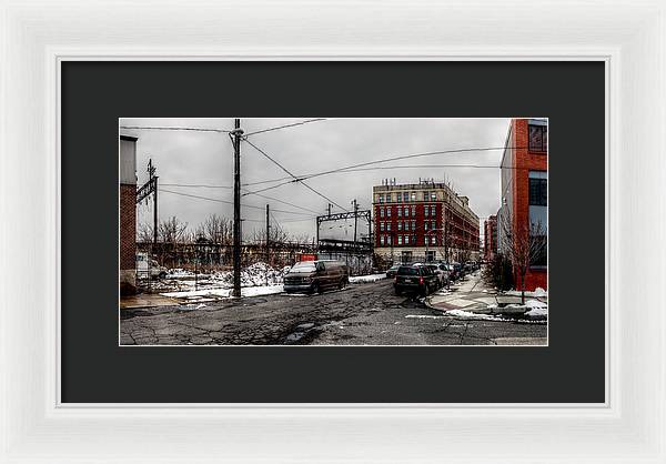 Panorama 2872 Percy and Mt Vernon Sts - Framed Print