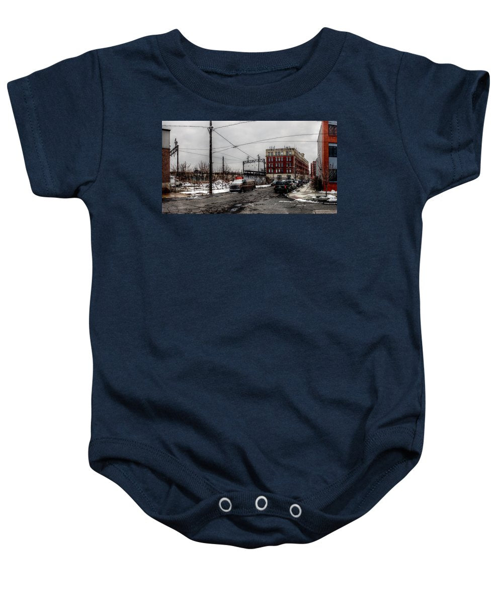 Panorama 2872 Percy and Mt Vernon Sts - Baby Onesie