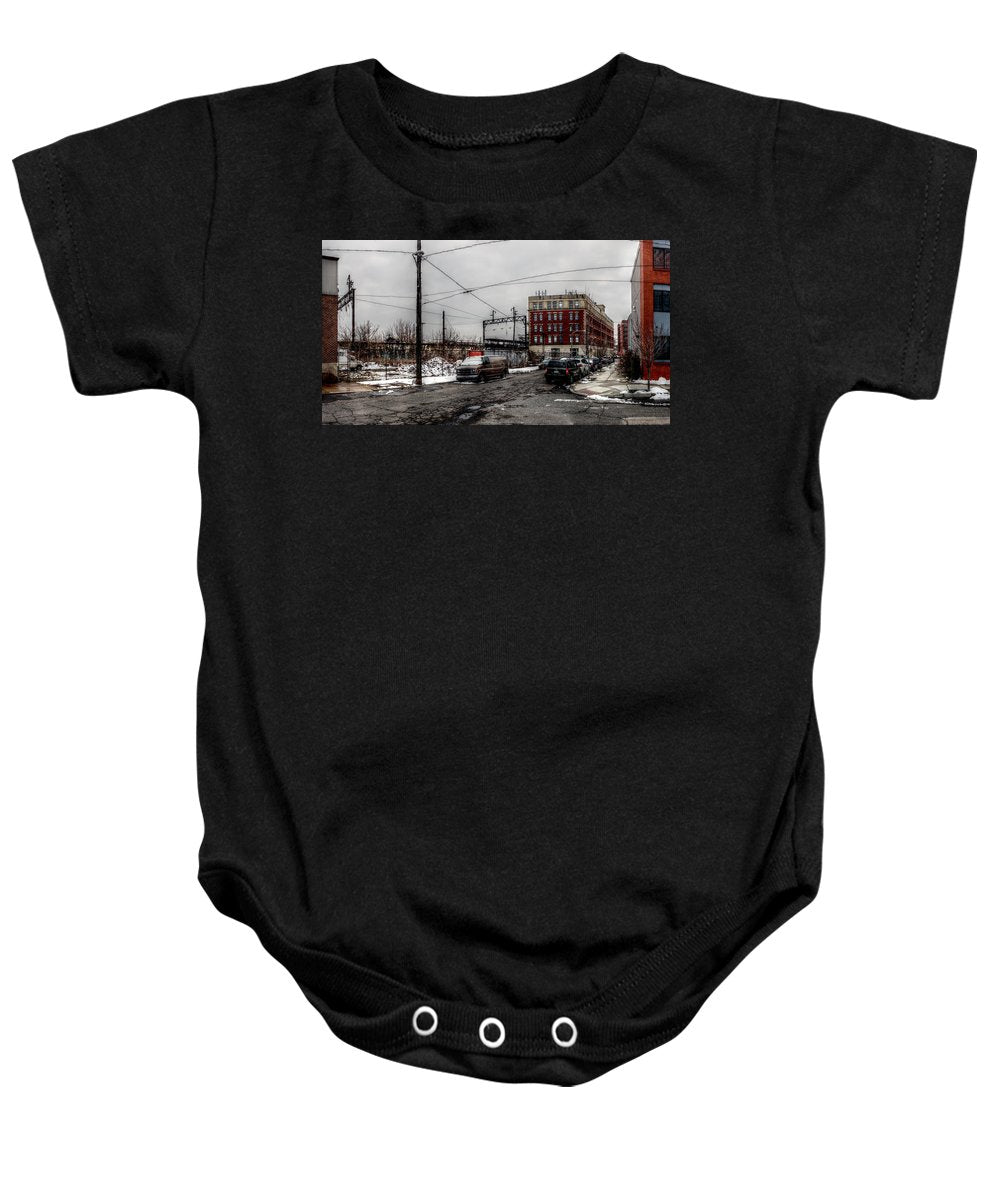 Panorama 2872 Percy and Mt Vernon Sts - Baby Onesie