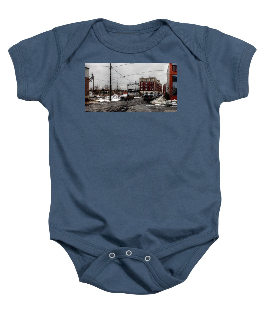 Panorama 2872 Percy and Mt Vernon Sts - Baby Onesie