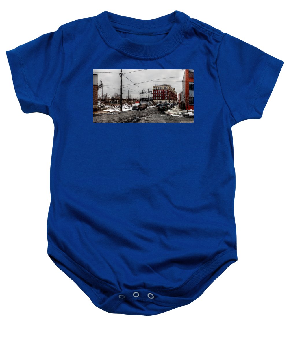 Panorama 2872 Percy and Mt Vernon Sts - Baby Onesie