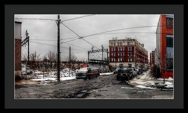 Panorama 2872 Percy and Mt Vernon Sts - Framed Print