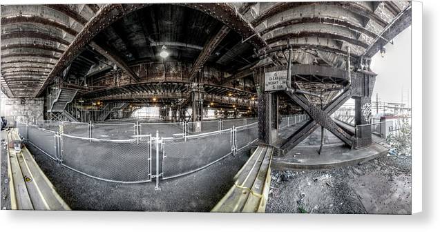 Panorama 2970 Under the Septa Tracks - Canvas Print