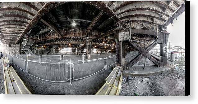 Panorama 2970 Under the Septa Tracks - Canvas Print