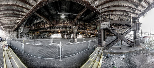 Panorama 2970 Under the Septa Tracks - Art Print