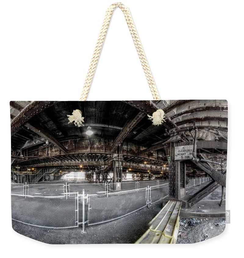 Panorama 2970 Under the Septa Tracks - Weekender Tote Bag