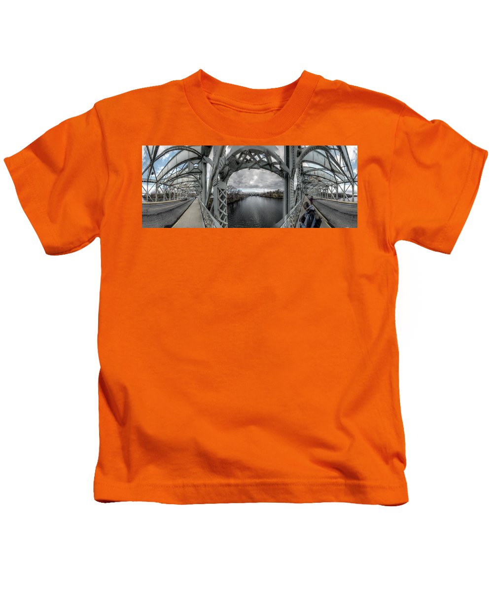 Panorama 3152 Falls Bridge - Kids T-Shirt