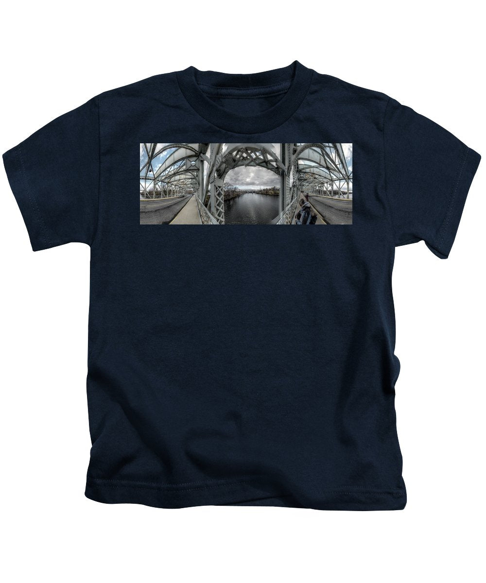 Panorama 3152 Falls Bridge - Kids T-Shirt