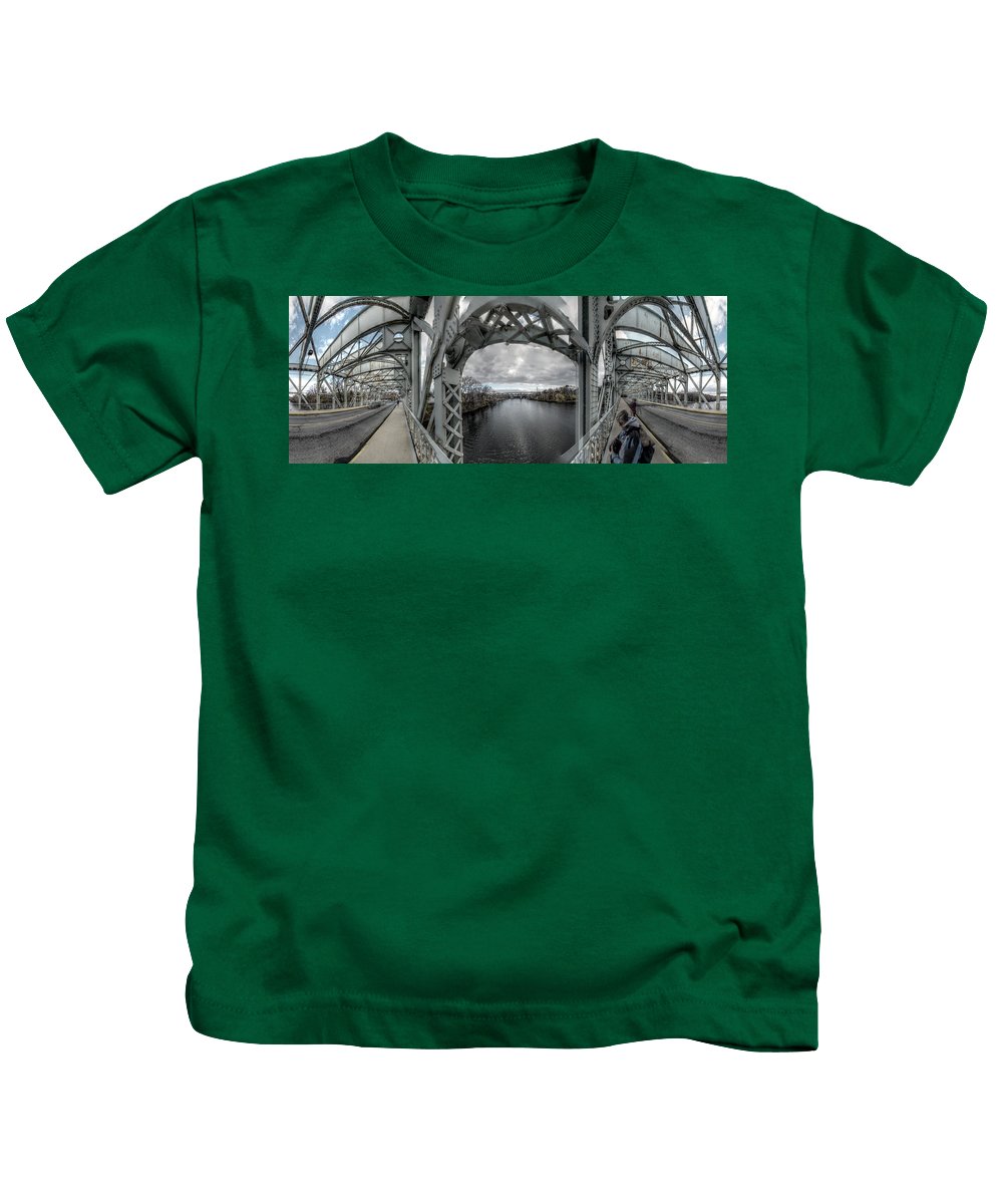 Panorama 3152 Falls Bridge - Kids T-Shirt