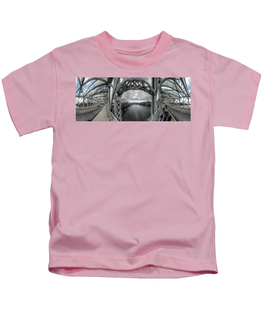Panorama 3152 Falls Bridge - Kids T-Shirt