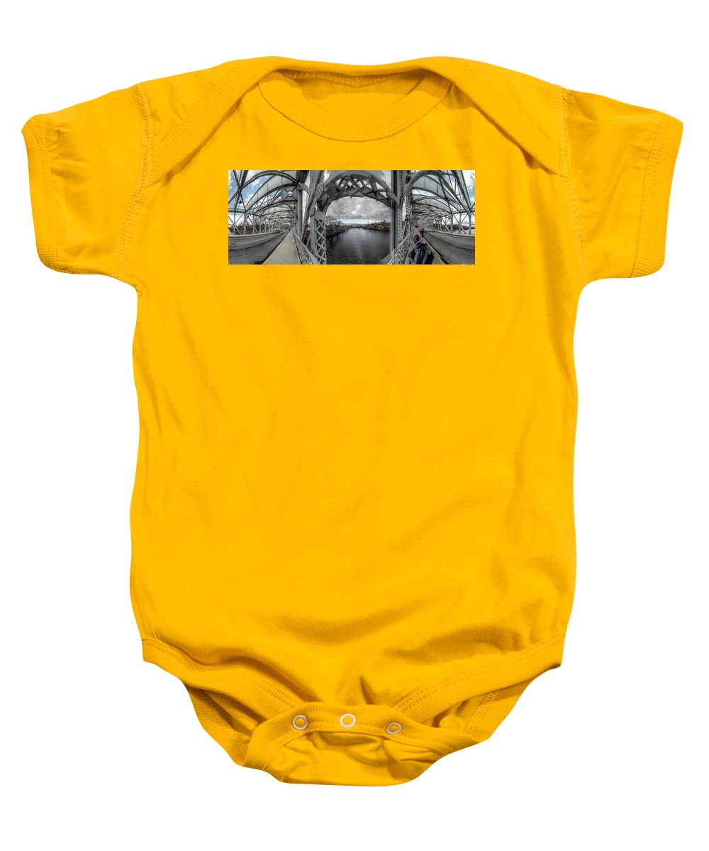Panorama 3152 Falls Bridge - Baby Onesie