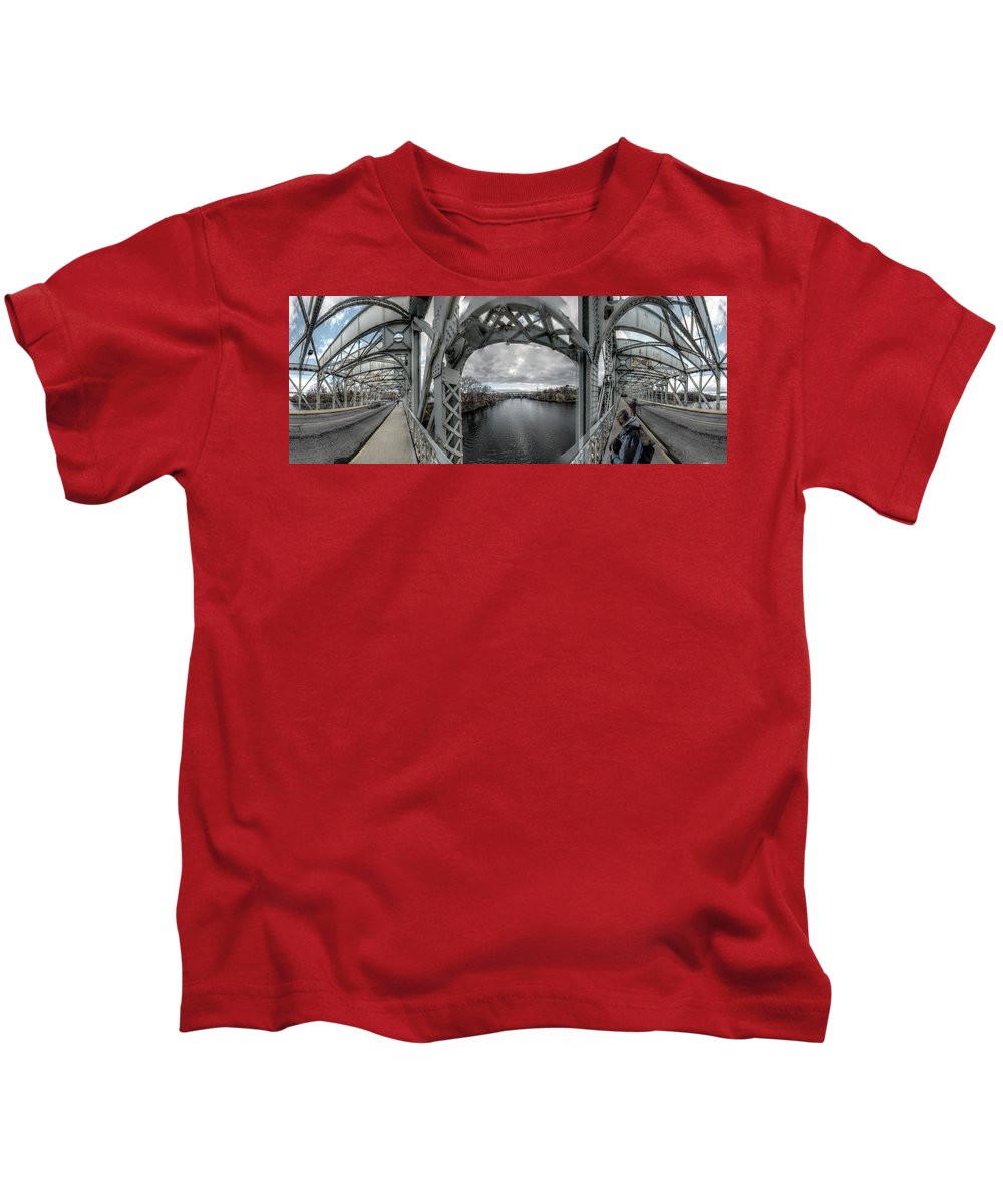 Panorama 3152 Falls Bridge - Kids T-Shirt