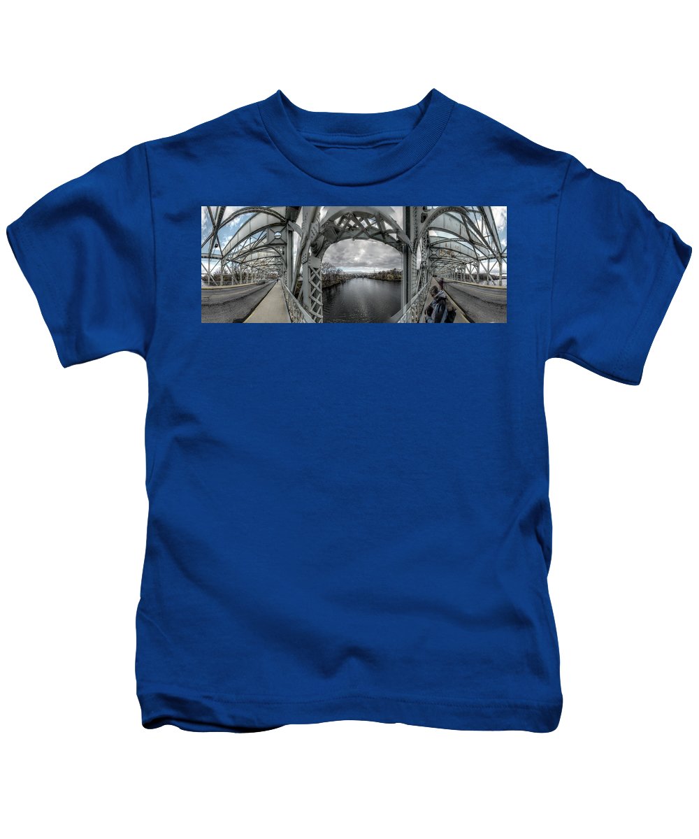 Panorama 3152 Falls Bridge - Kids T-Shirt