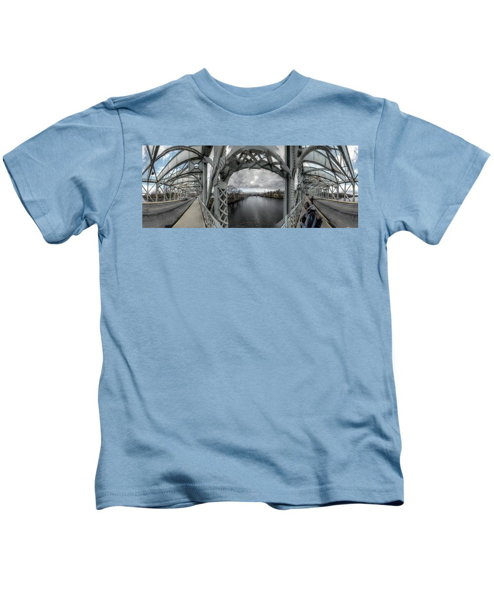 Panorama 3152 Falls Bridge - Kids T-Shirt