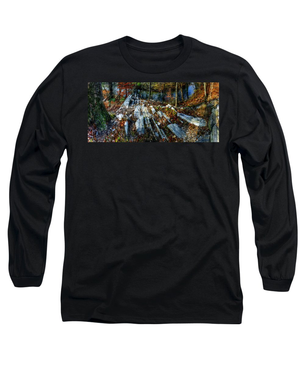 Panorama 3170 Morris Arboretum of the University of Pennsylvania - Long Sleeve T-Shirt