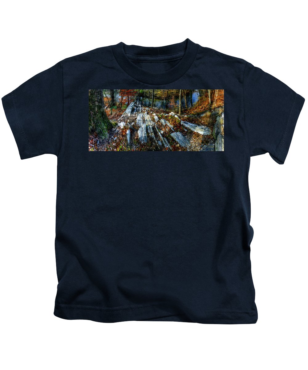 Panorama 3170 Morris Arboretum of the University of Pennsylvania - Kids T-Shirt