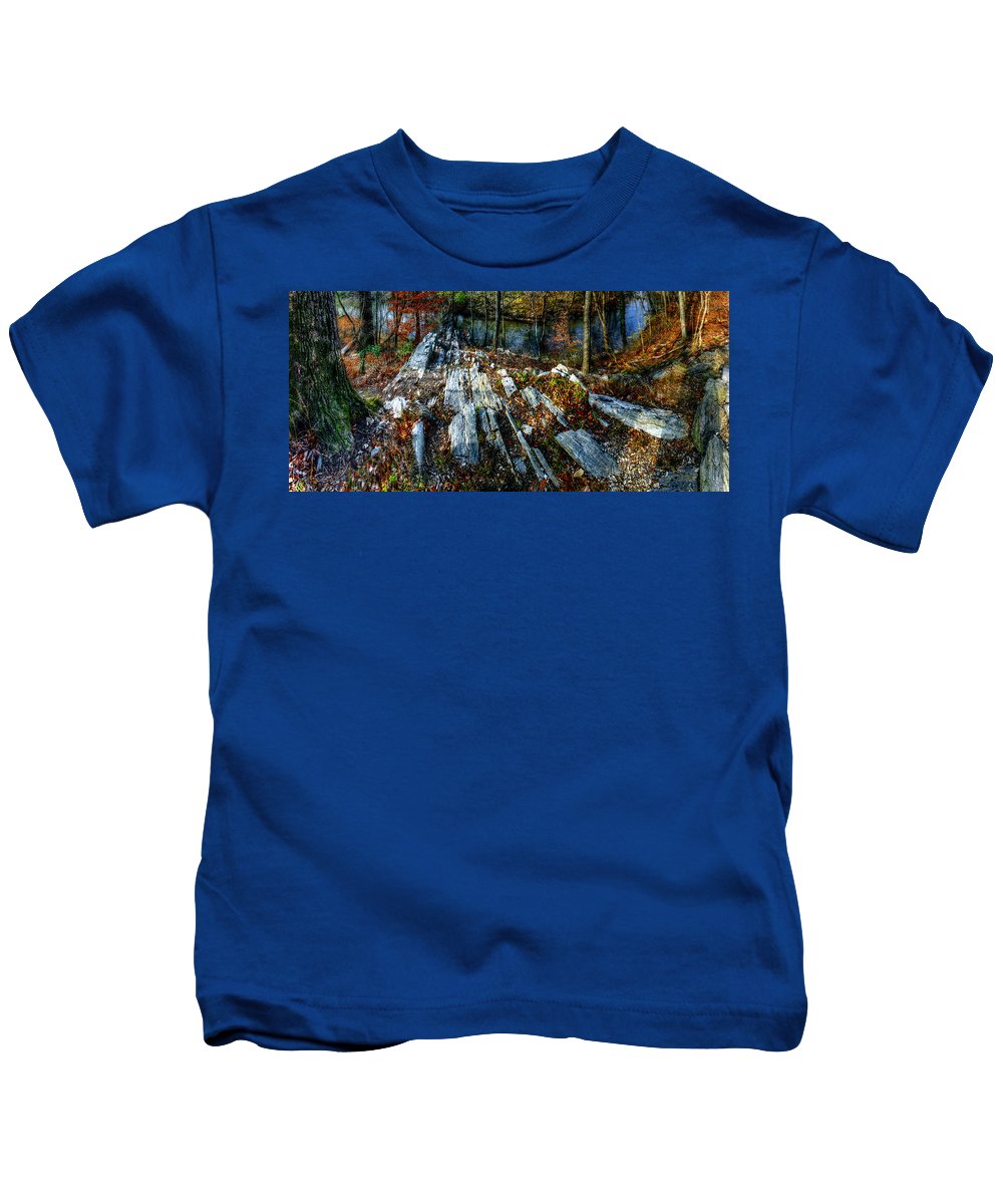 Panorama 3170 Morris Arboretum of the University of Pennsylvania - Kids T-Shirt