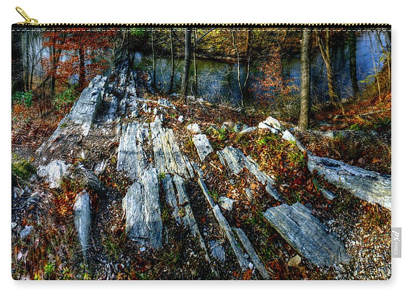 Panorama 3170 Morris Arboretum of the University of Pennsylvania - Zip Pouch