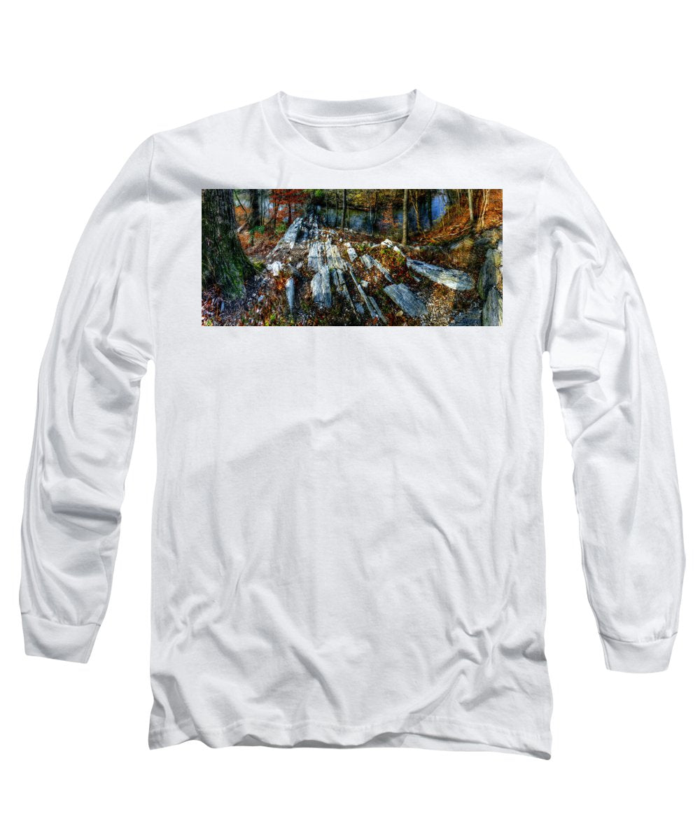 Panorama 3170 Morris Arboretum of the University of Pennsylvania - Long Sleeve T-Shirt
