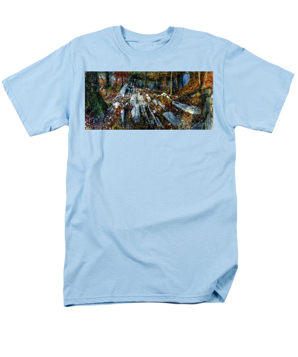 Panorama 3170 Morris Arboretum of the University of Pennsylvania - Men's T-Shirt (Regular Fit)
