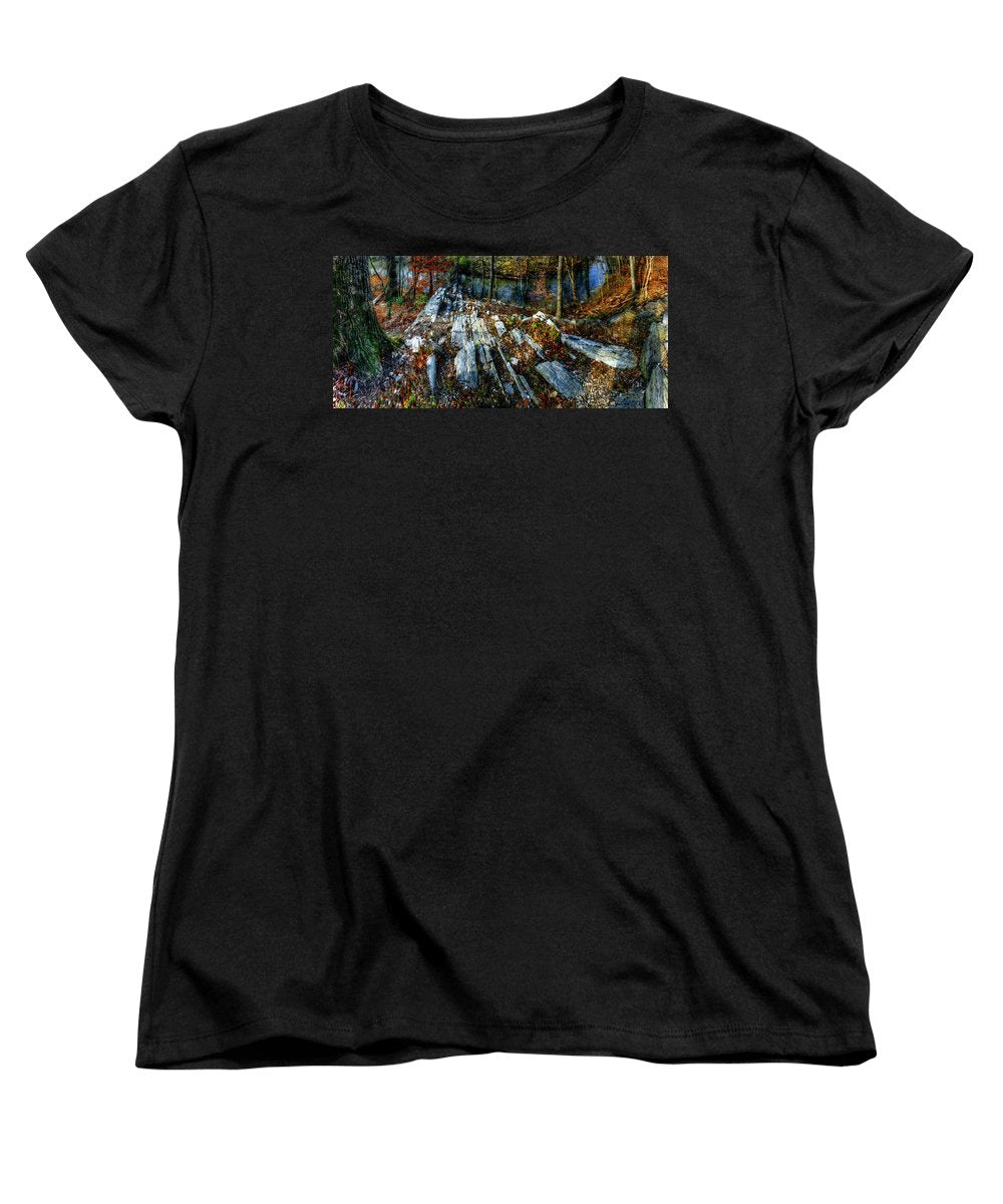 Panorama 3170 Morris Arboretum of the University of Pennsylvania - Women's T-Shirt (Standard Fit)