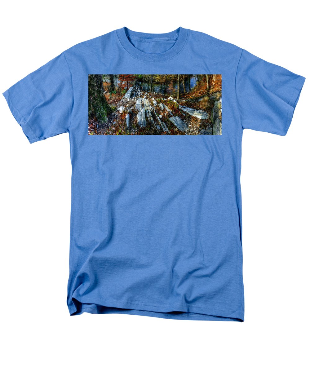 Panorama 3170 Morris Arboretum of the University of Pennsylvania - Men's T-Shirt (Regular Fit)