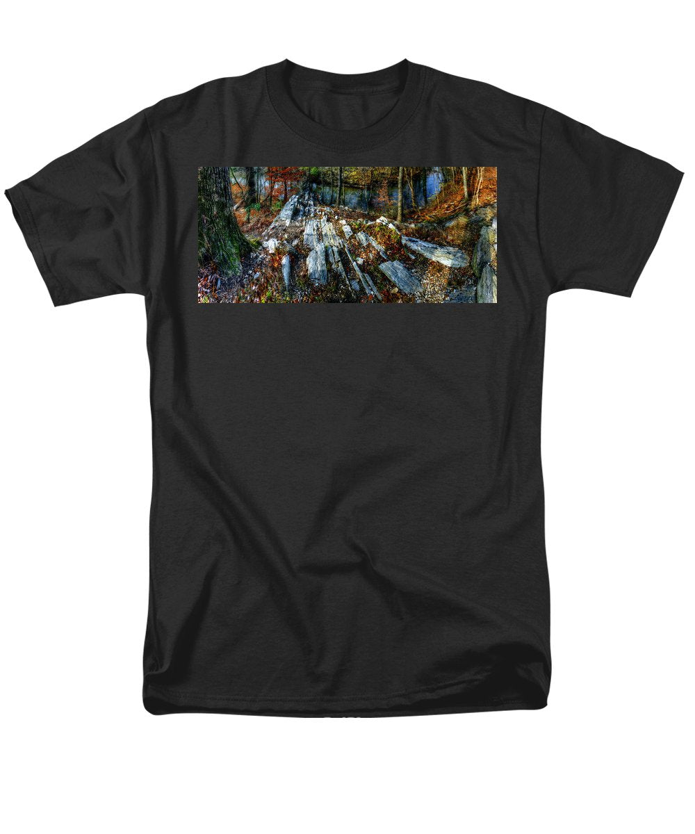 Panorama 3170 Morris Arboretum of the University of Pennsylvania - Men's T-Shirt (Regular Fit)