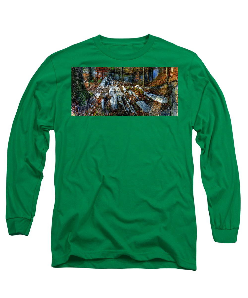Panorama 3170 Morris Arboretum of the University of Pennsylvania - Long Sleeve T-Shirt