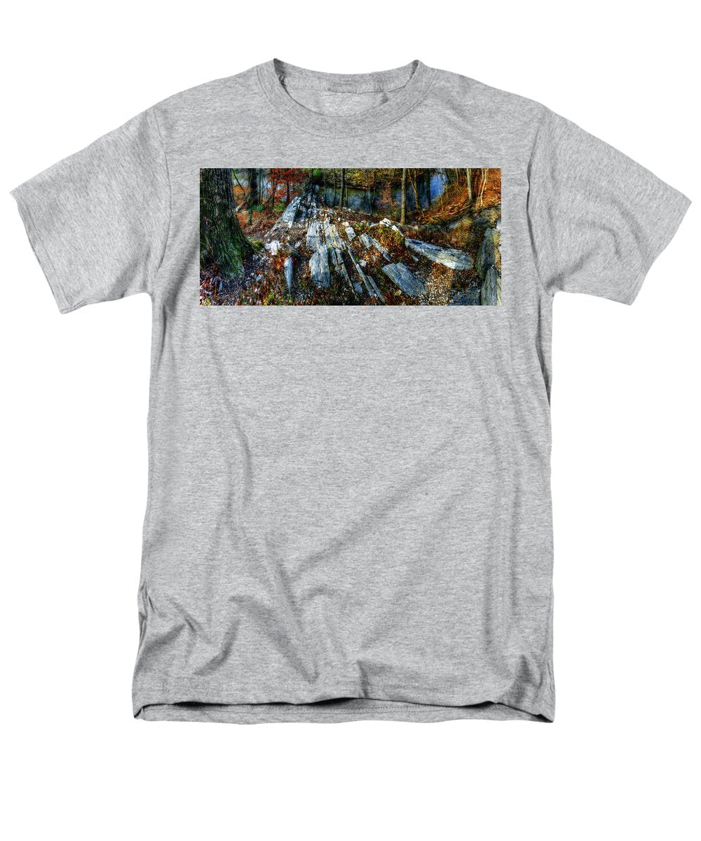 Panorama 3170 Morris Arboretum of the University of Pennsylvania - Men's T-Shirt (Regular Fit)