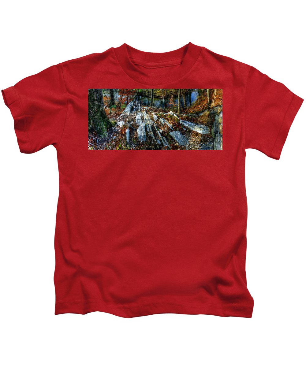 Panorama 3170 Morris Arboretum of the University of Pennsylvania - Kids T-Shirt