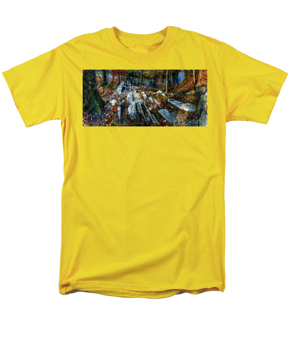 Panorama 3170 Morris Arboretum of the University of Pennsylvania - Men's T-Shirt (Regular Fit)