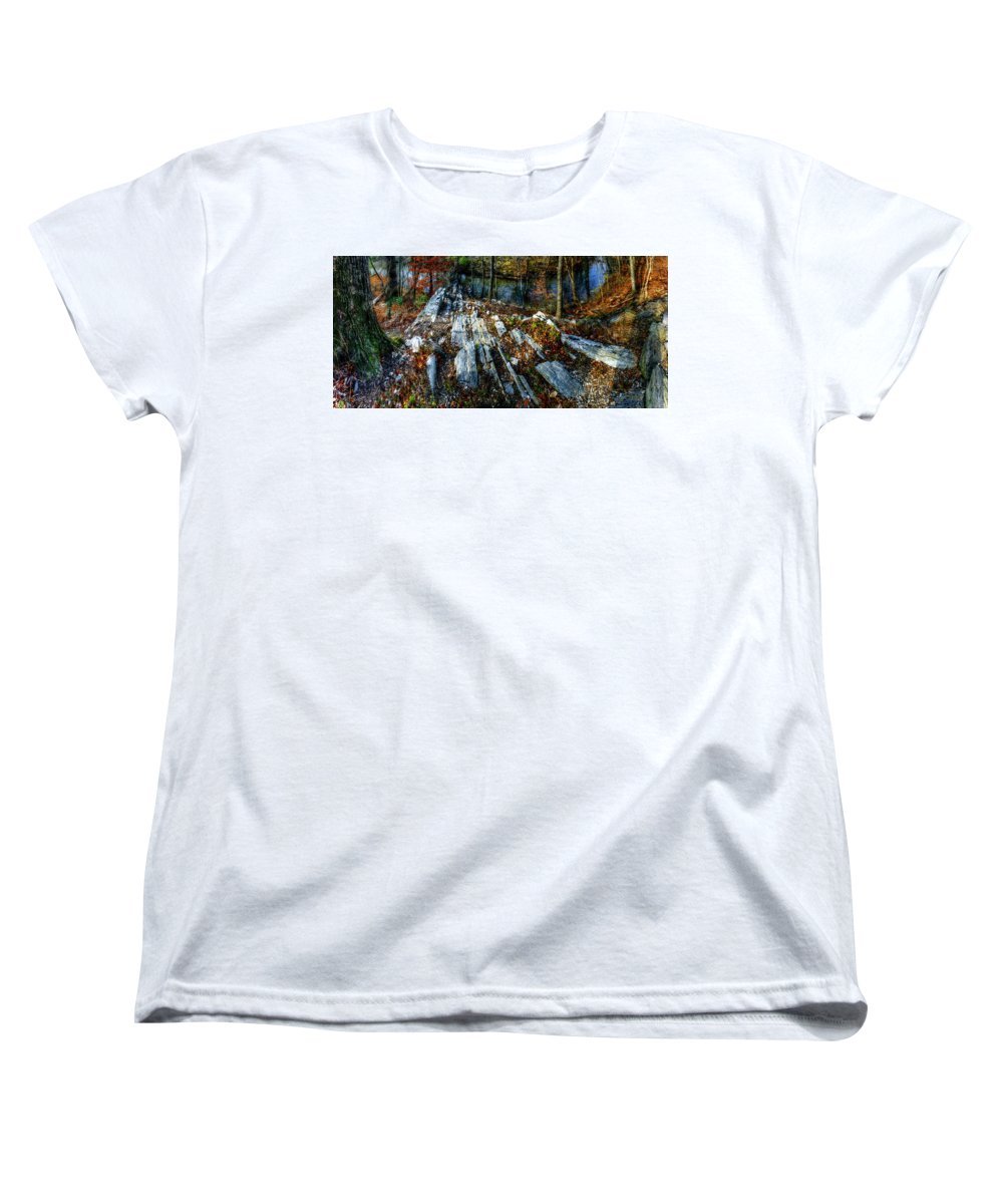 Panorama 3170 Morris Arboretum of the University of Pennsylvania - Women's T-Shirt (Standard Fit)