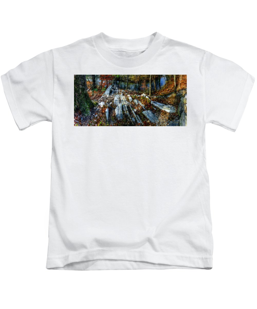 Panorama 3170 Morris Arboretum of the University of Pennsylvania - Kids T-Shirt