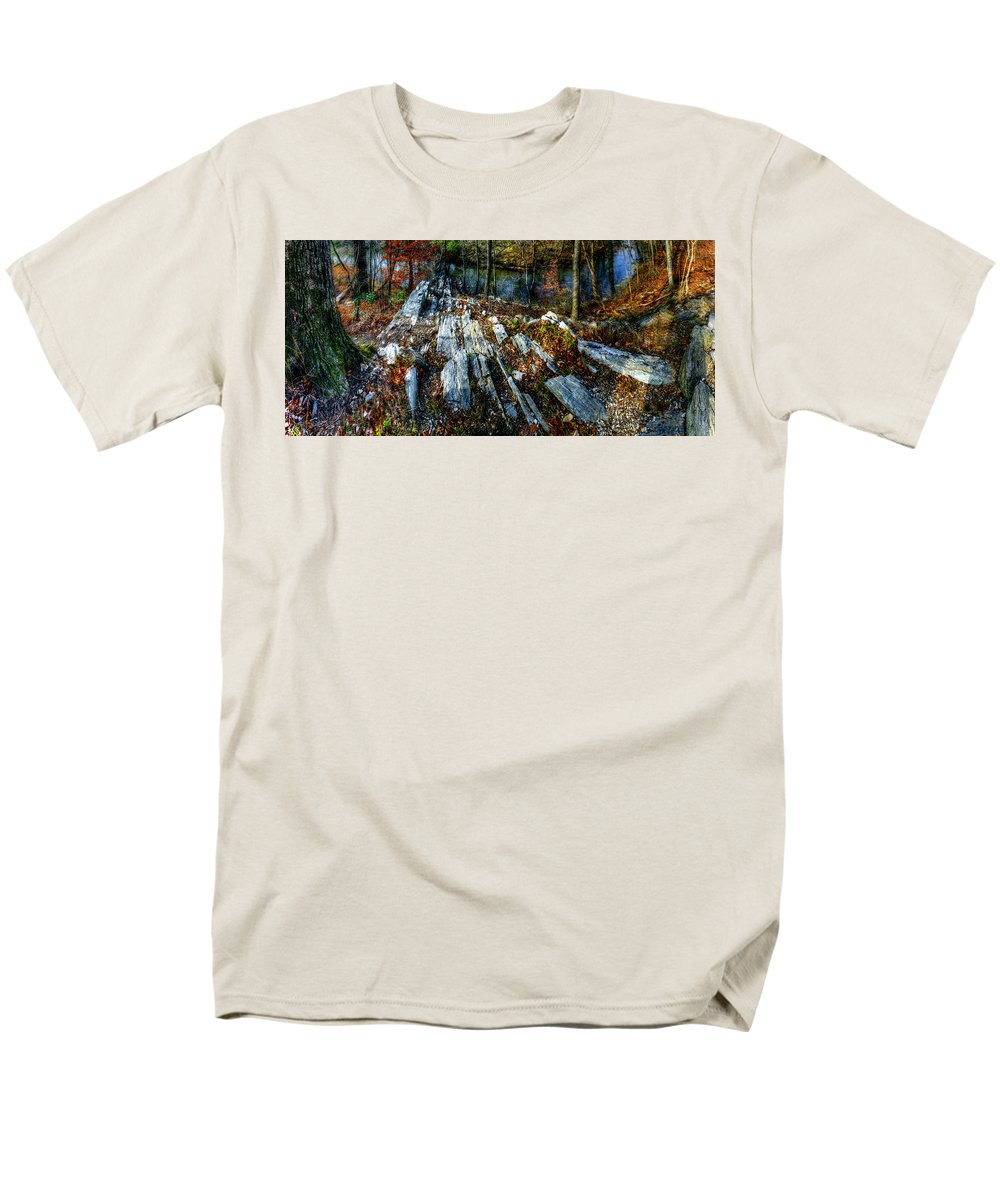 Panorama 3170 Morris Arboretum of the University of Pennsylvania - Men's T-Shirt (Regular Fit)