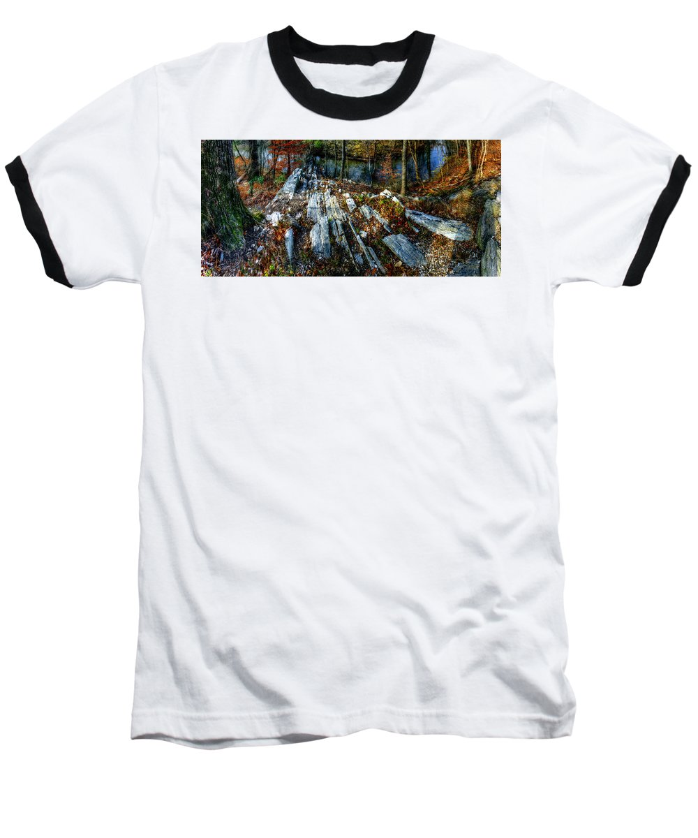 Panorama 3170 Morris Arboretum of the University of Pennsylvania - Baseball T-Shirt