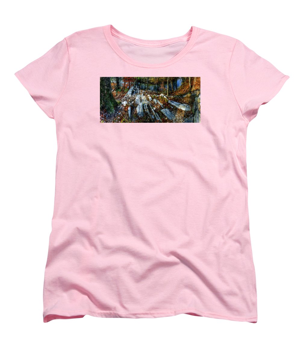 Panorama 3170 Morris Arboretum of the University of Pennsylvania - Women's T-Shirt (Standard Fit)