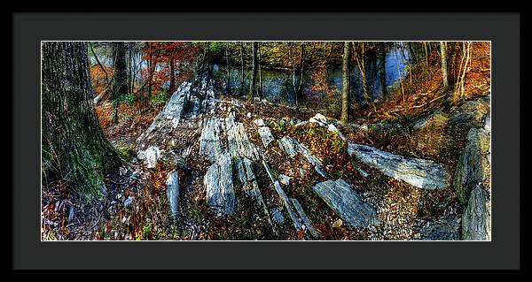 Panorama 3170 Morris Arboretum of the University of Pennsylvania - Framed Print