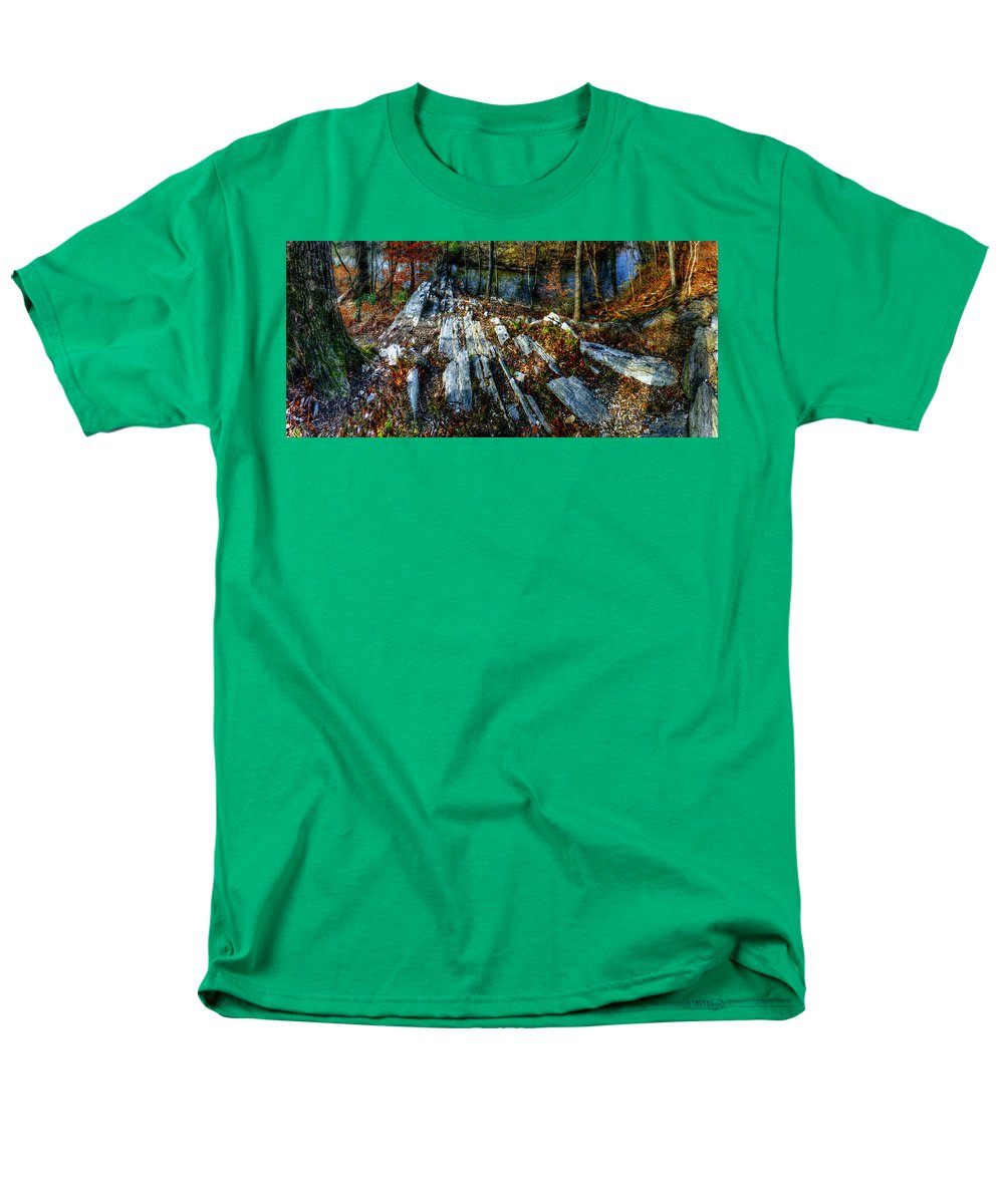 Panorama 3170 Morris Arboretum of the University of Pennsylvania - Men's T-Shirt (Regular Fit)