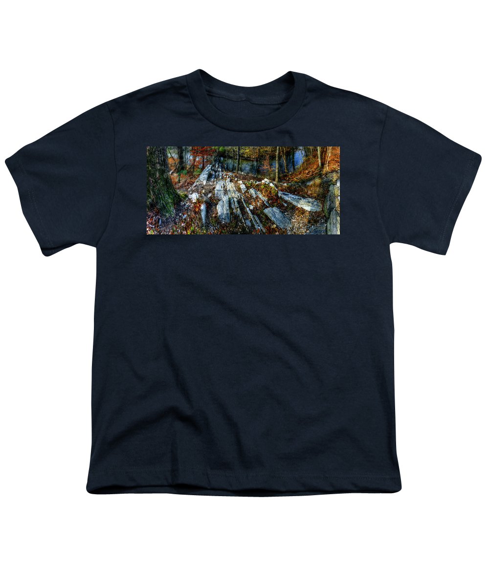 Panorama 3170 Morris Arboretum of the University of Pennsylvania - Youth T-Shirt