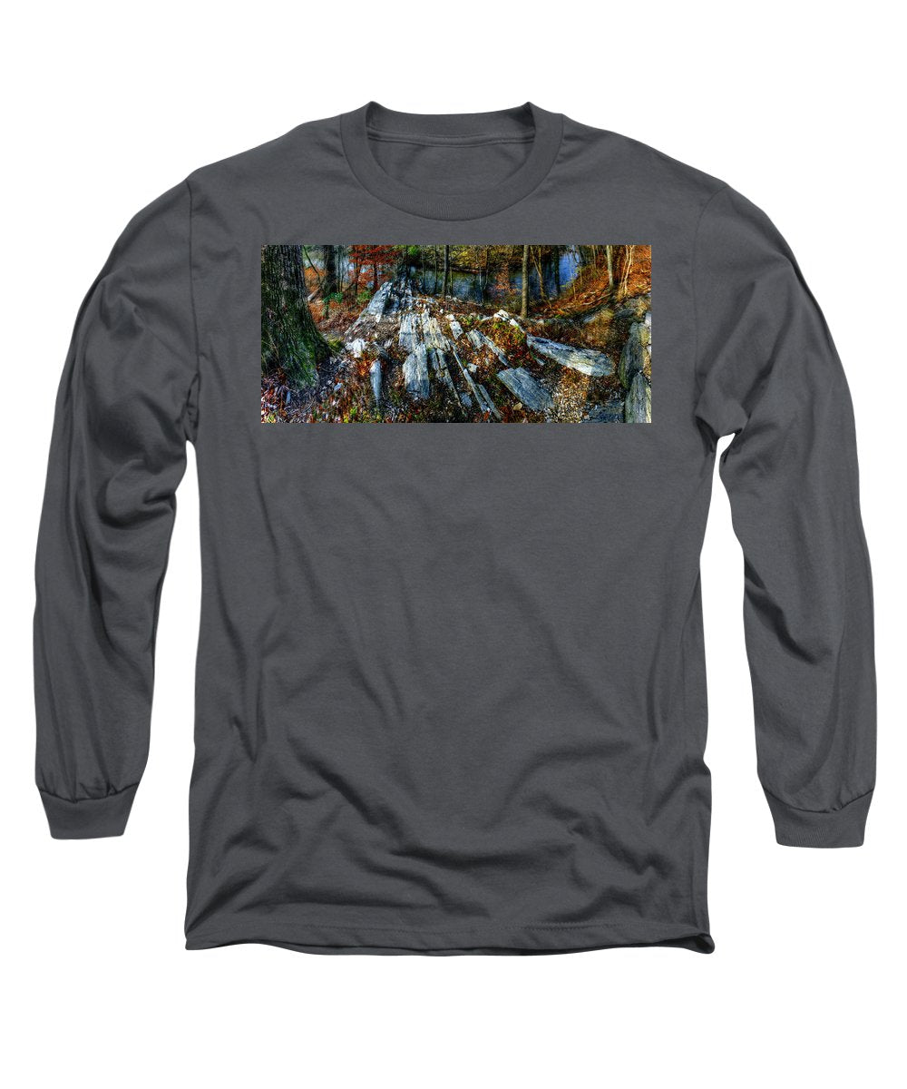 Panorama 3170 Morris Arboretum of the University of Pennsylvania - Long Sleeve T-Shirt