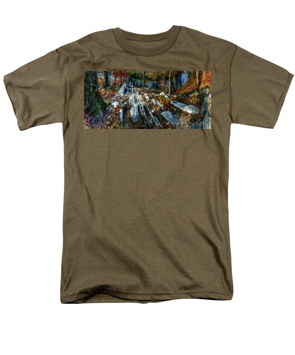 Panorama 3170 Morris Arboretum of the University of Pennsylvania - Men's T-Shirt (Regular Fit)