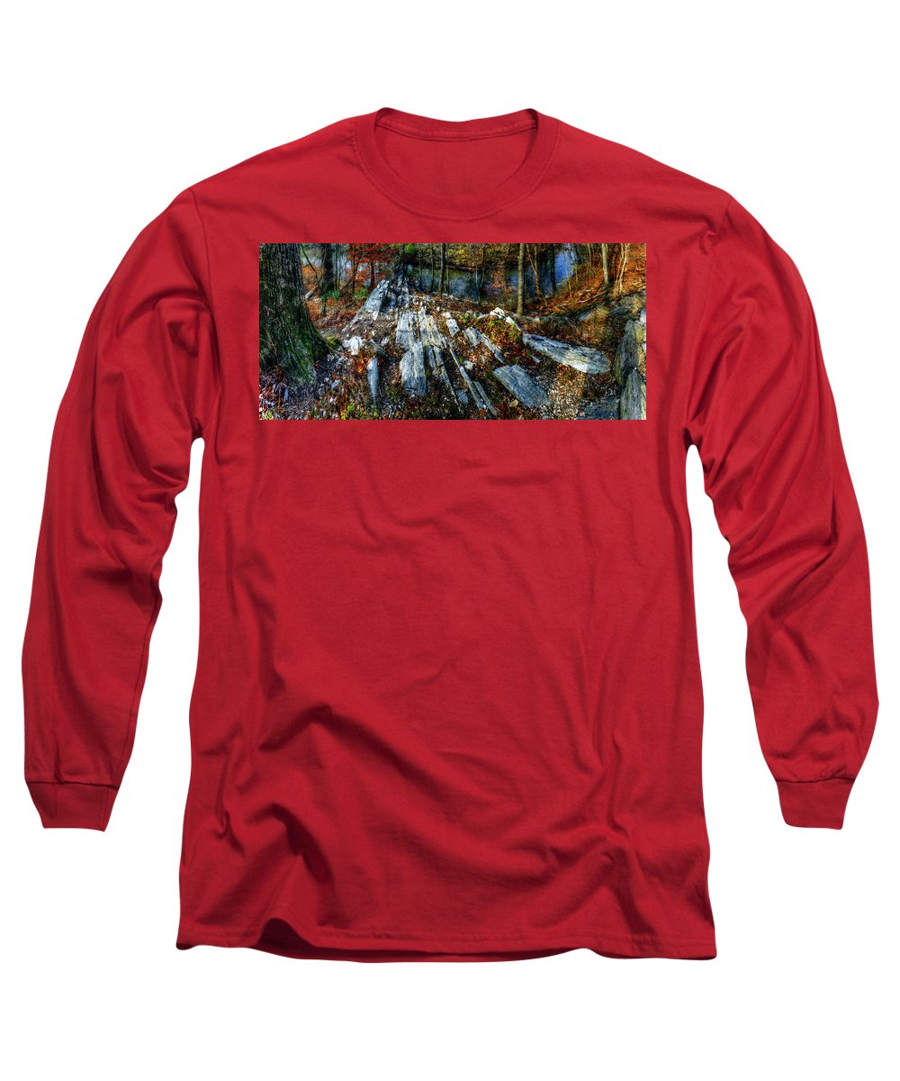 Panorama 3170 Morris Arboretum of the University of Pennsylvania - Long Sleeve T-Shirt