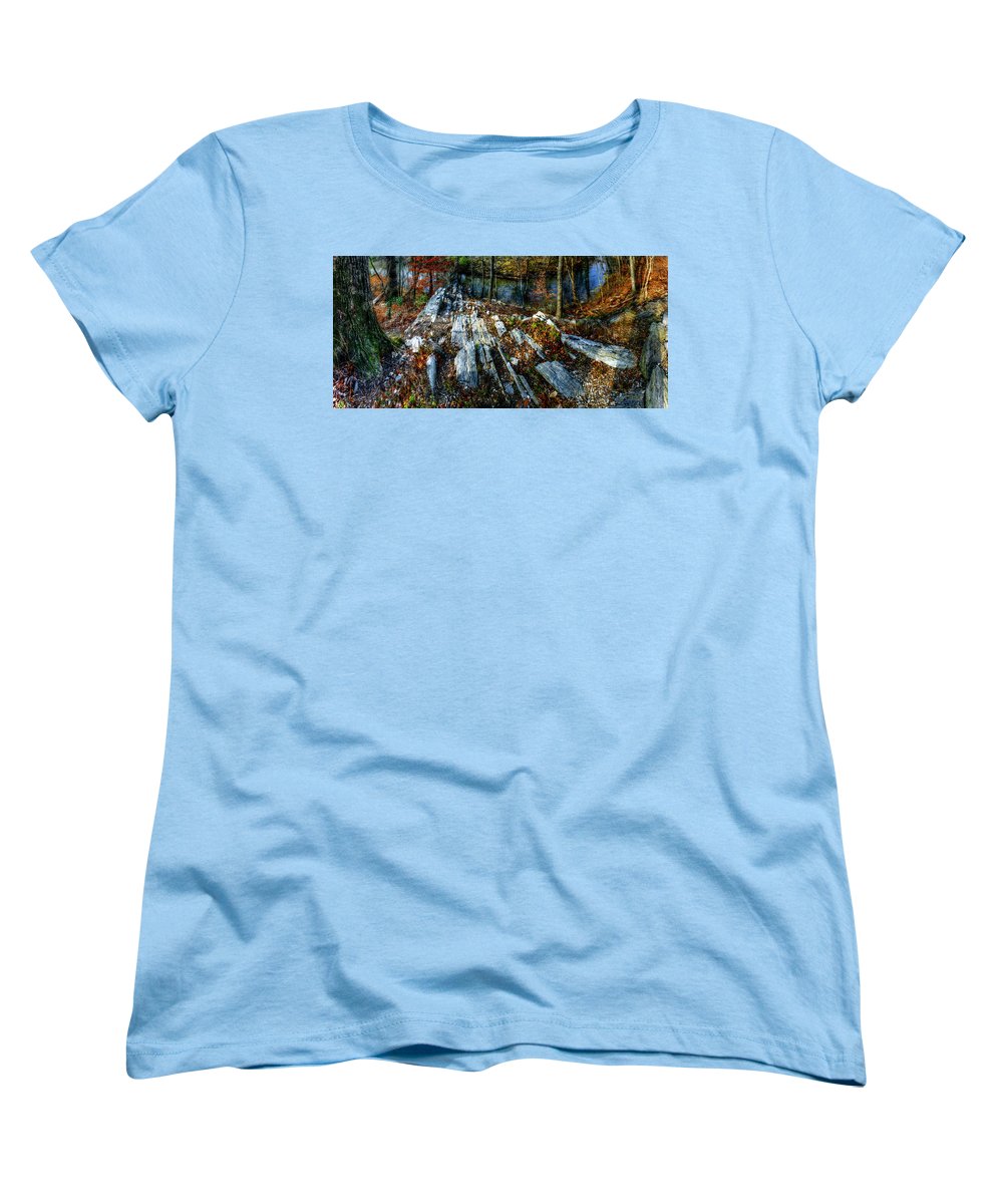 Panorama 3170 Morris Arboretum of the University of Pennsylvania - Women's T-Shirt (Standard Fit)