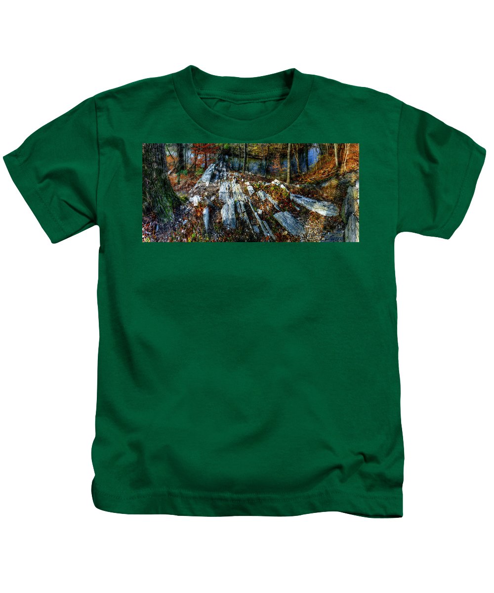 Panorama 3170 Morris Arboretum of the University of Pennsylvania - Kids T-Shirt