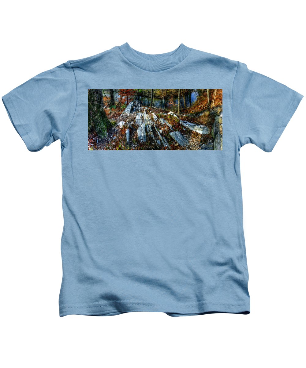 Panorama 3170 Morris Arboretum of the University of Pennsylvania - Kids T-Shirt