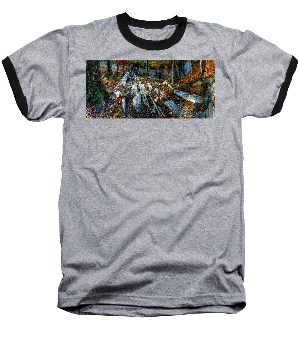 Panorama 3170 Morris Arboretum of the University of Pennsylvania - Baseball T-Shirt