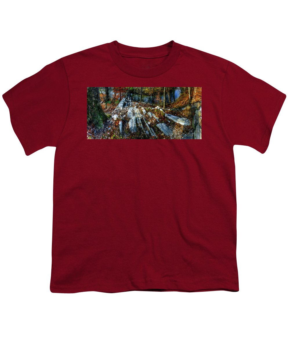 Panorama 3170 Morris Arboretum of the University of Pennsylvania - Youth T-Shirt