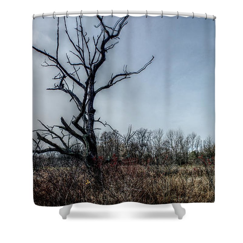 Panorama 3174 Morris Arboretum of the University of Pennsylvania - Shower Curtain