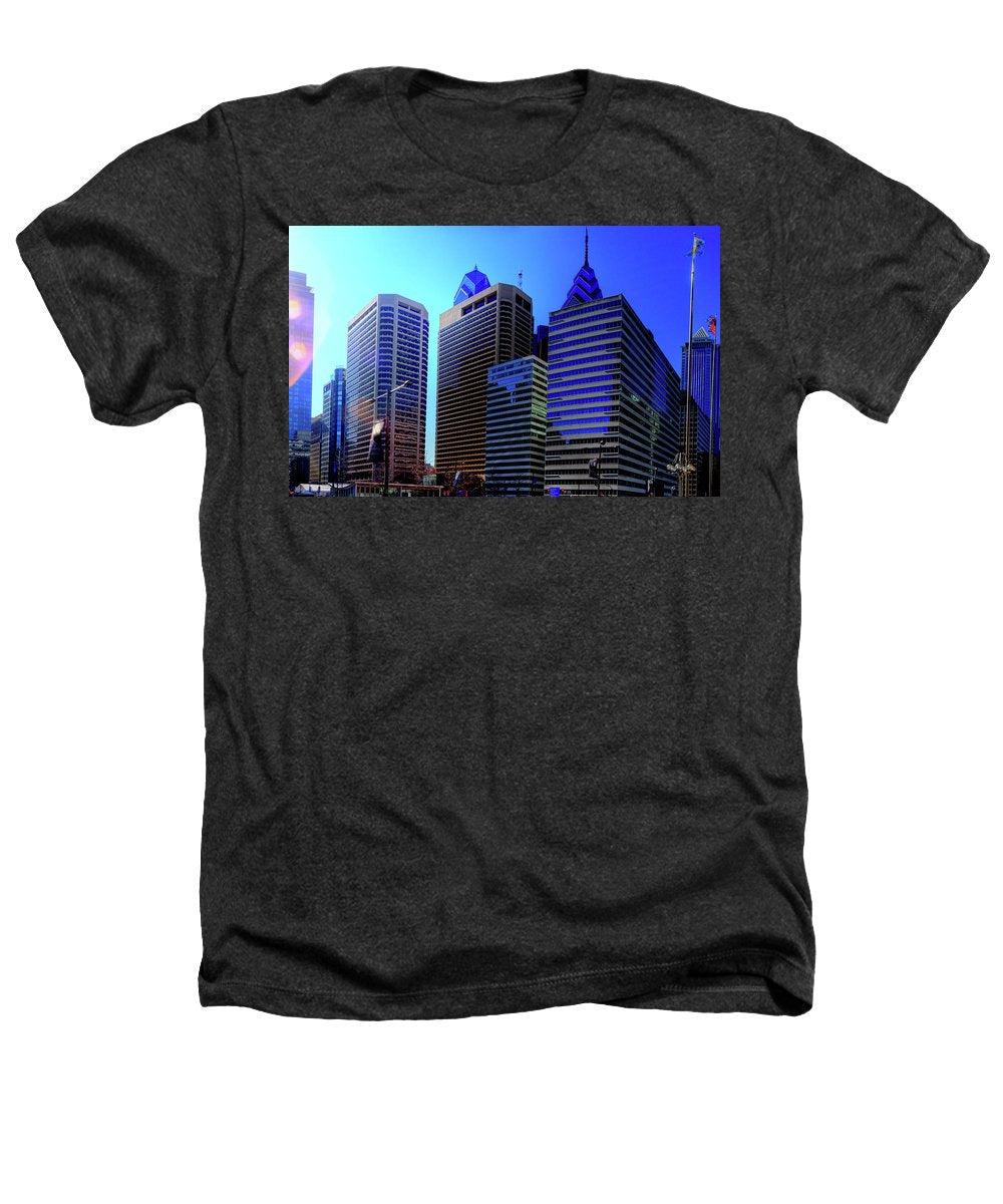 Panorama 3186 15th St and John F. Kennedy Blvd - Heathers T-Shirt