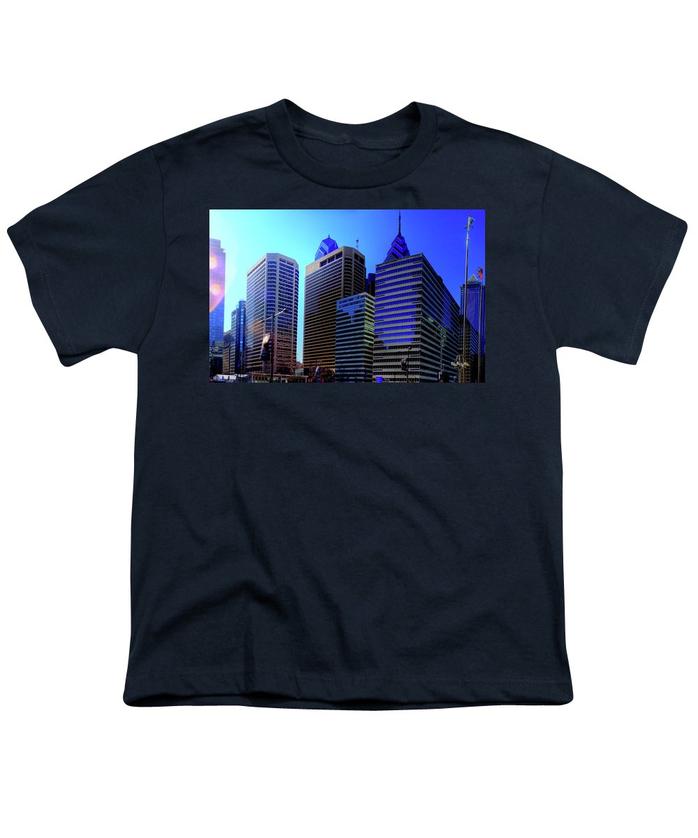 Panorama 3186 15th St and John F. Kennedy Blvd - Youth T-Shirt